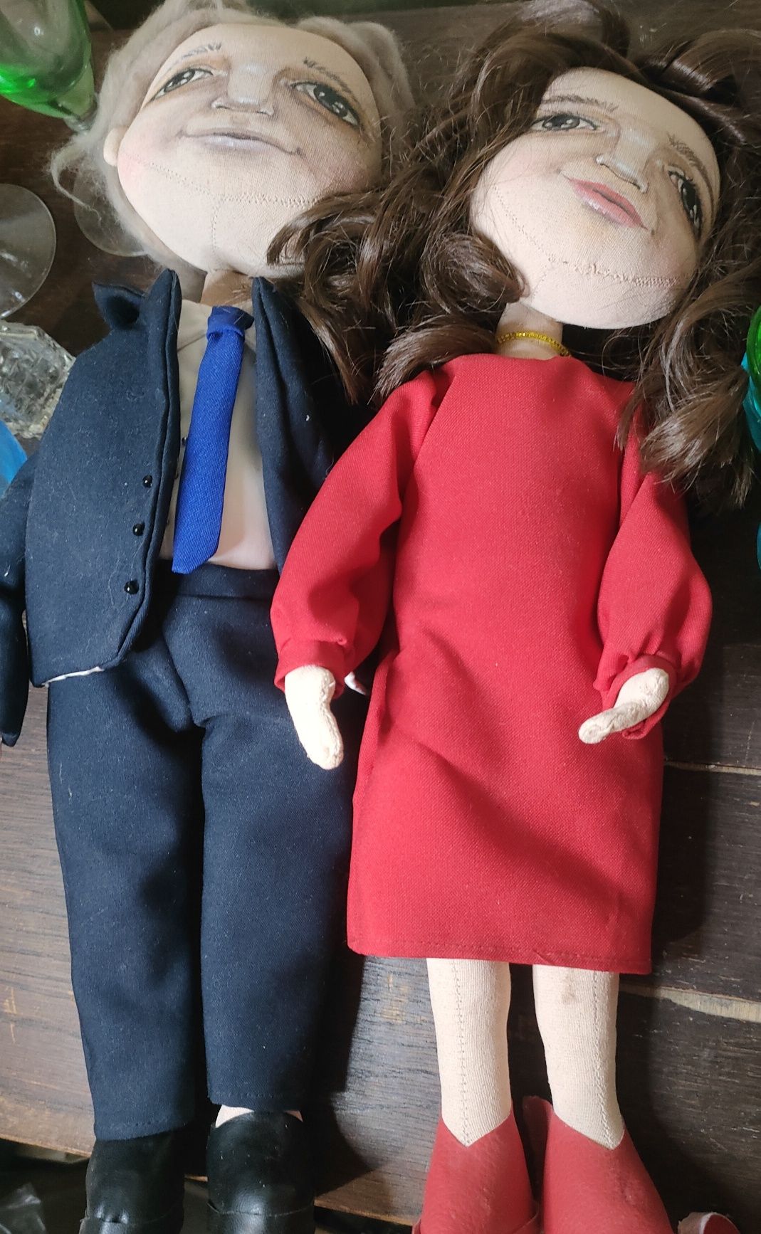 Куклы декоративные Миша и Маша
