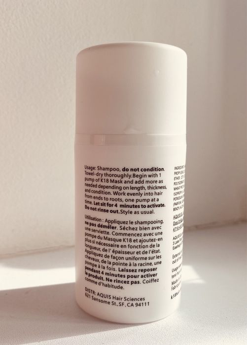 Маска для волосся К18