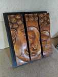 Quadro de madeira Buddha - Buda hindu