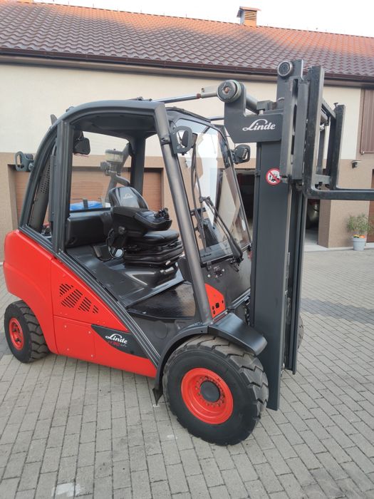 Wózek widłowy Linde H30 niski z wolnym skokiem