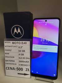 Motorola moto e40 64GB i 4GB ram gwarancja sklep