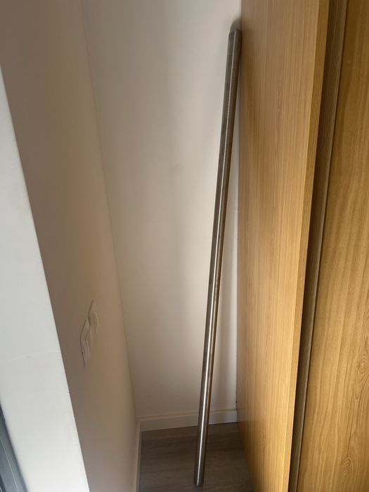 Tubos/Varões de inox (3 x 1,75 e 1 x 3,25)