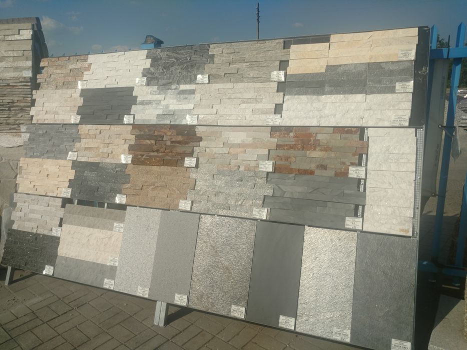 Płytka na taras ścieżkę elewację kamień elewacyjny kostka brukowa żwir