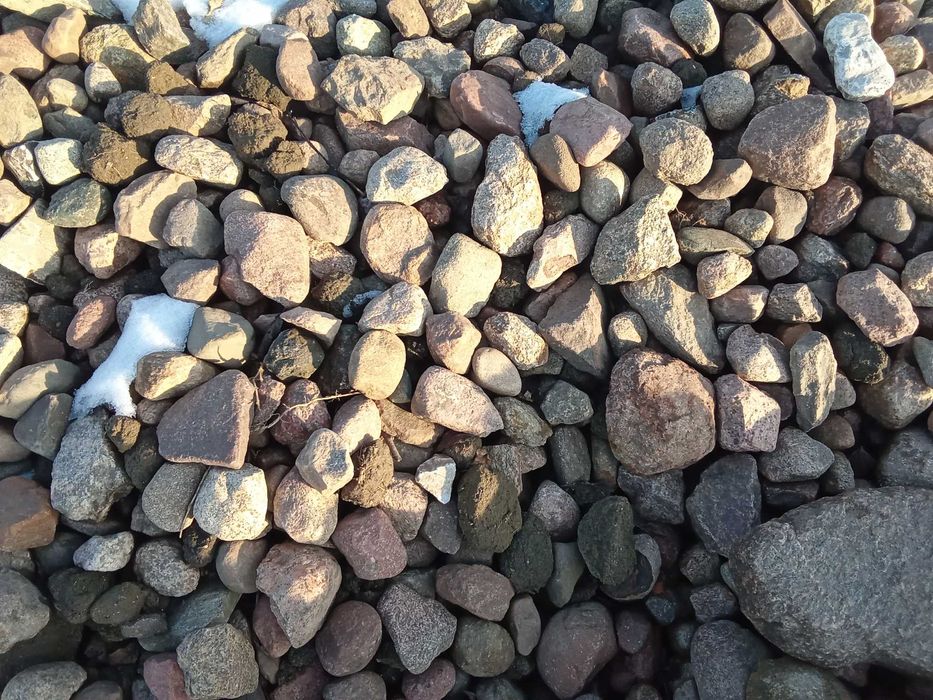 Kamienie polne . Kamienie drobne