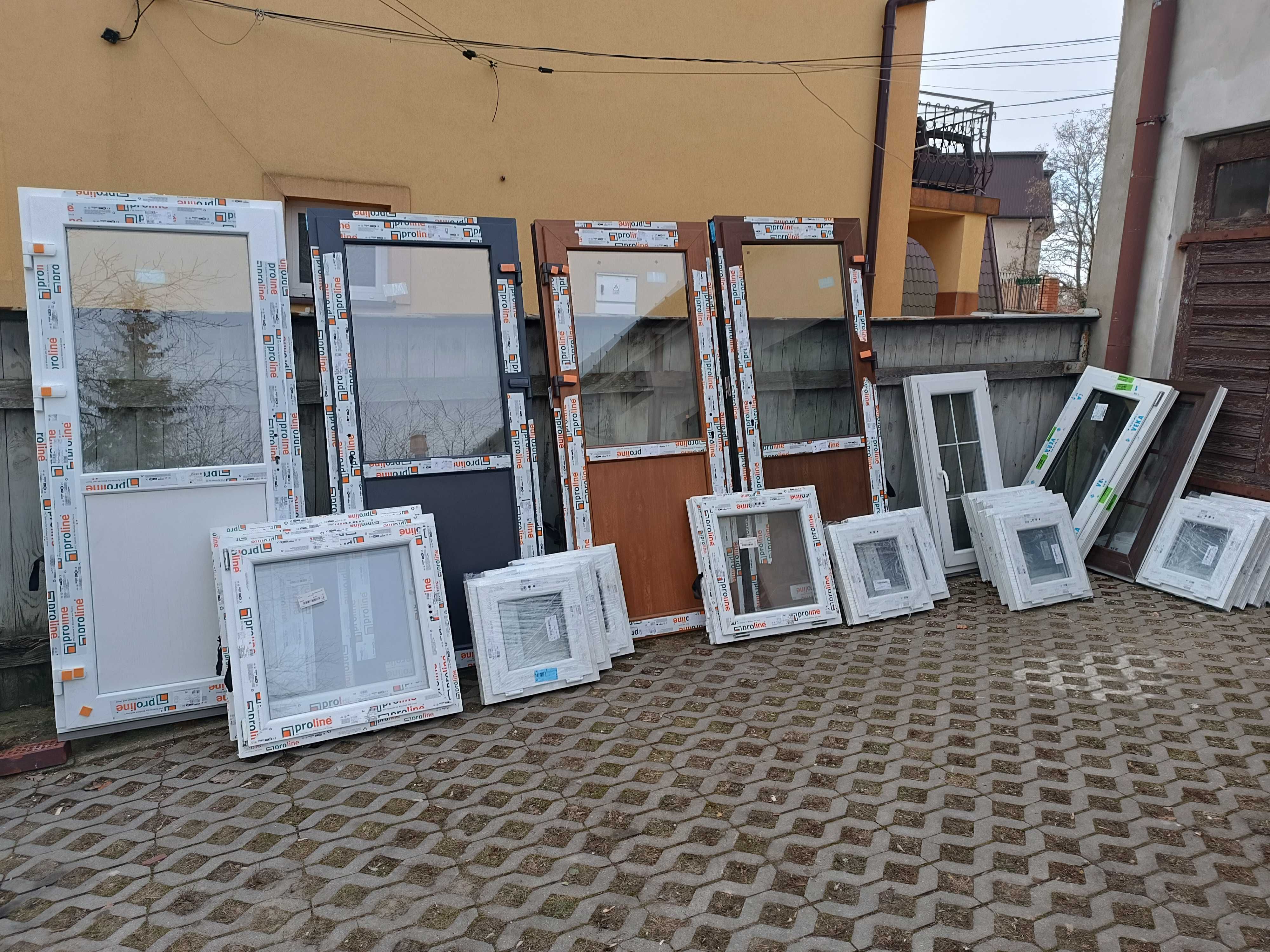 Okno PCV białe 200 szt na placu NOWE, ekspresowa wysyłka