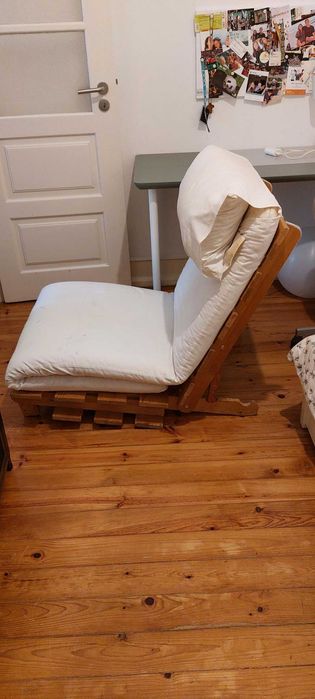URGENTE Poltrona/cama Futon IKEA Grankulla – oferta colchão e capa