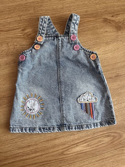 Сарафан джинсовий на дівчинку 0-3