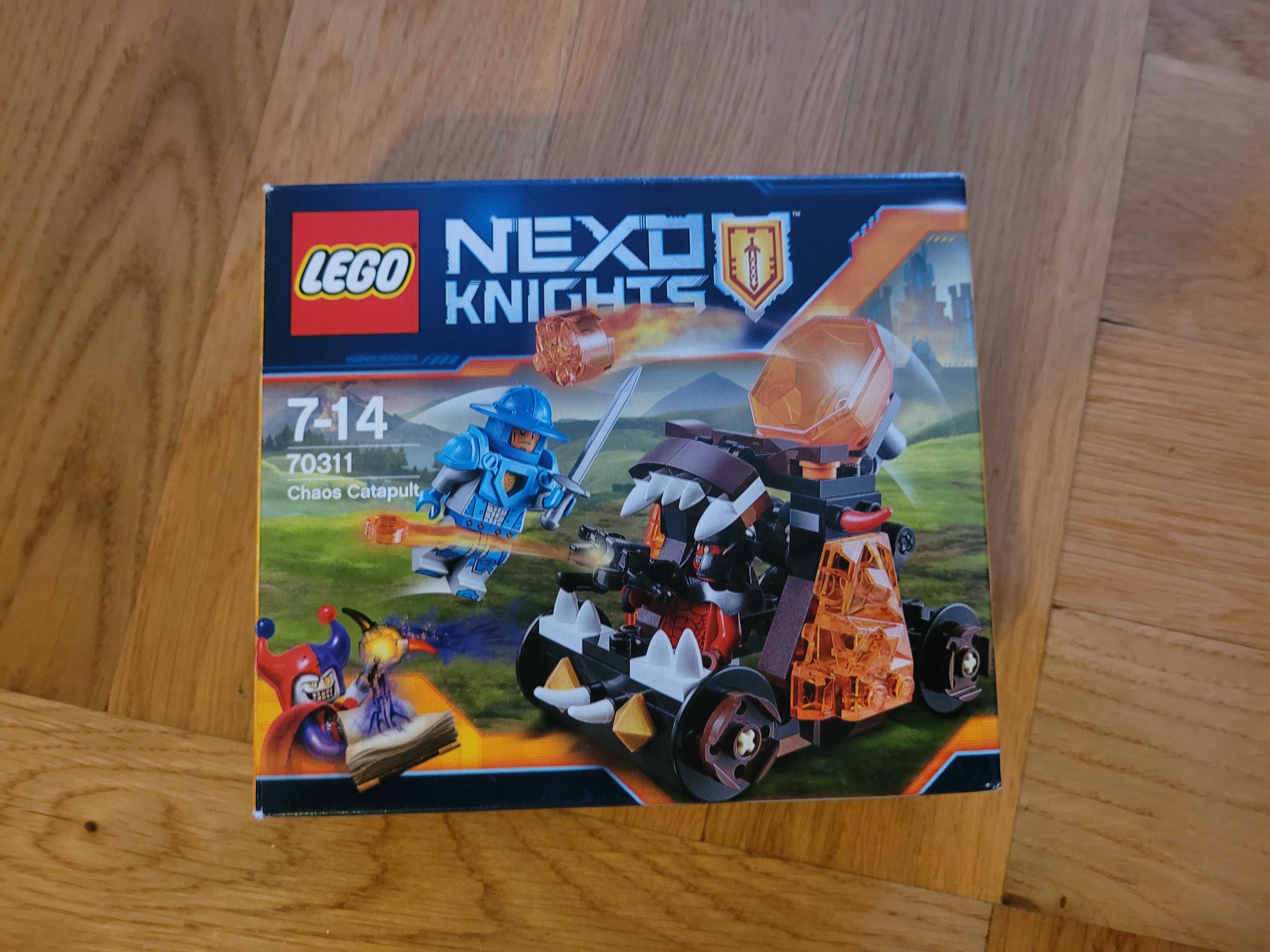 Lego Nexo Knights 2 zest.: Katap.Chaosu 70311, Poduszkow.Lance'a 72001