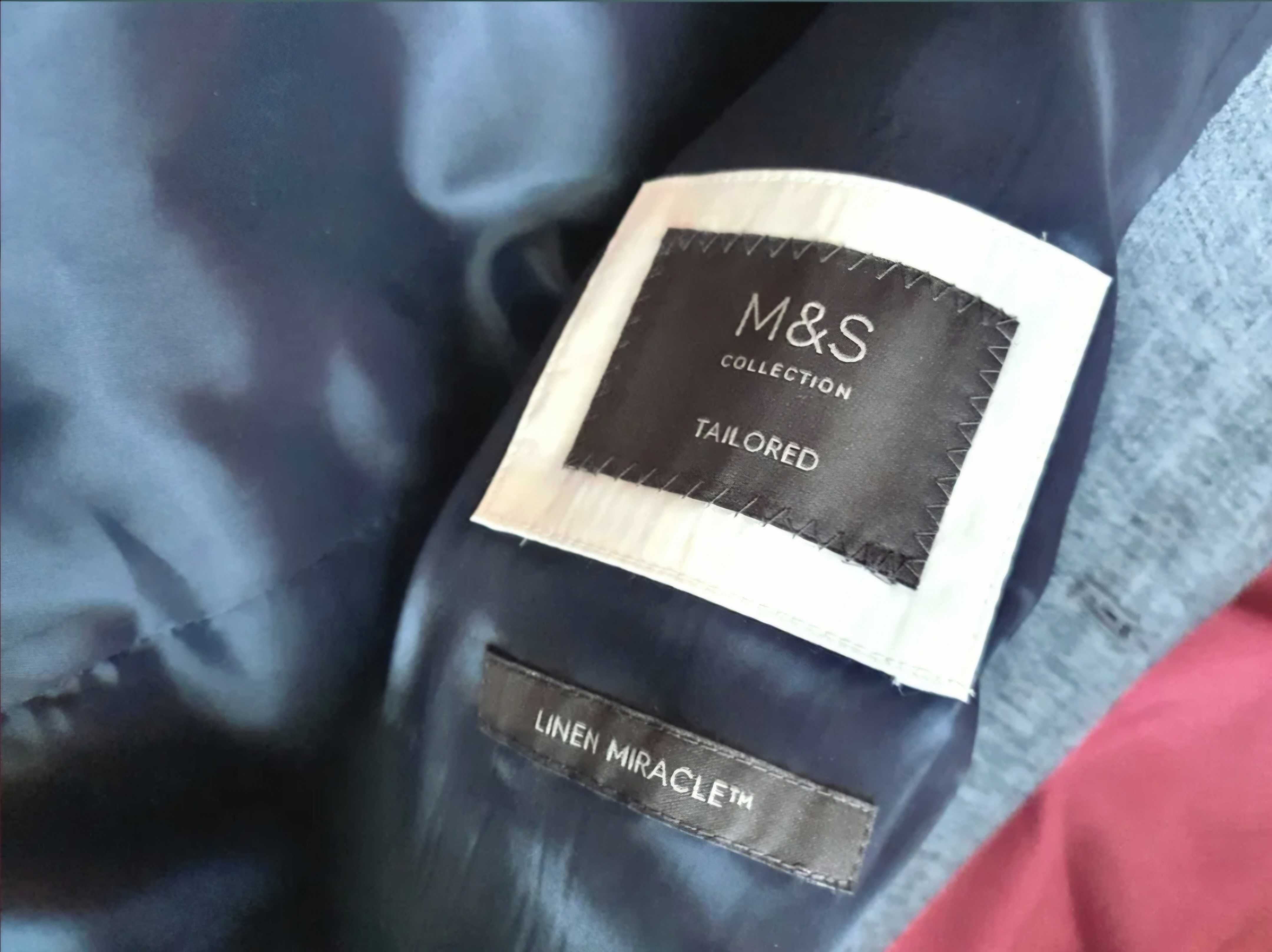 Продам льняной пиджак ( из льна лен ) от M&S Marks&Spenser