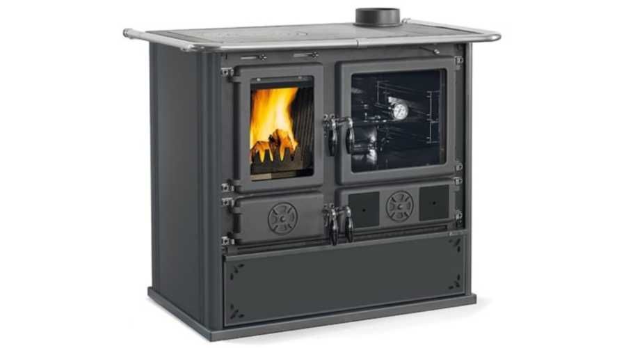 Piec kuchenny La Nordica Rosa 5.0 - Steel 8,8 kW