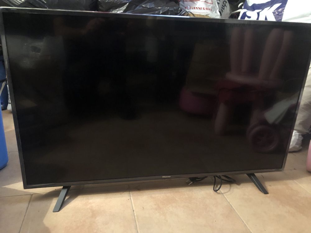 Smart tv hisense para peças