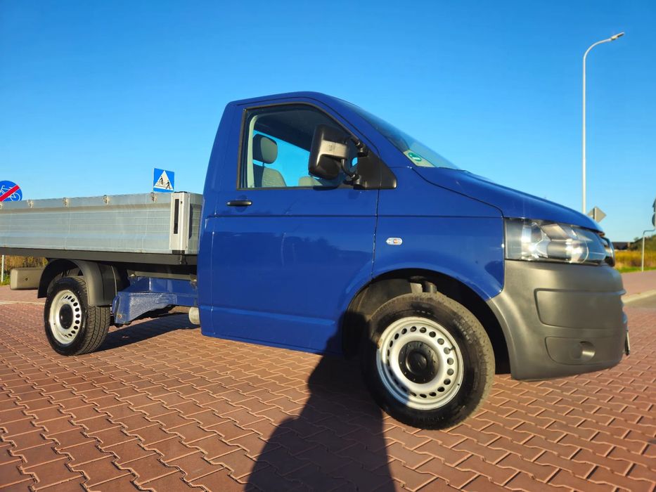 Volkswagen Transporter T5 LIFT KLIMA 2.0 tdi 140 PS SKRZYNIA PAKA  Prycza jak NOWY