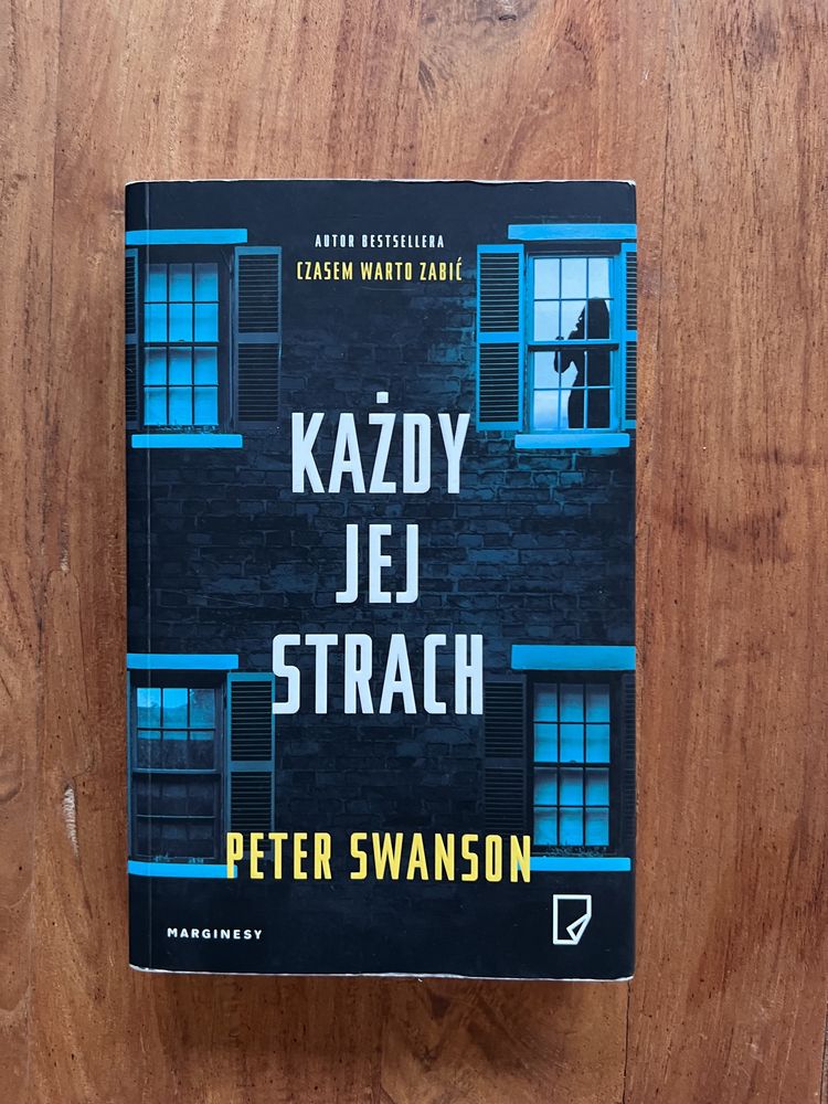 Książka Każdy jej strach - Peter Swanson