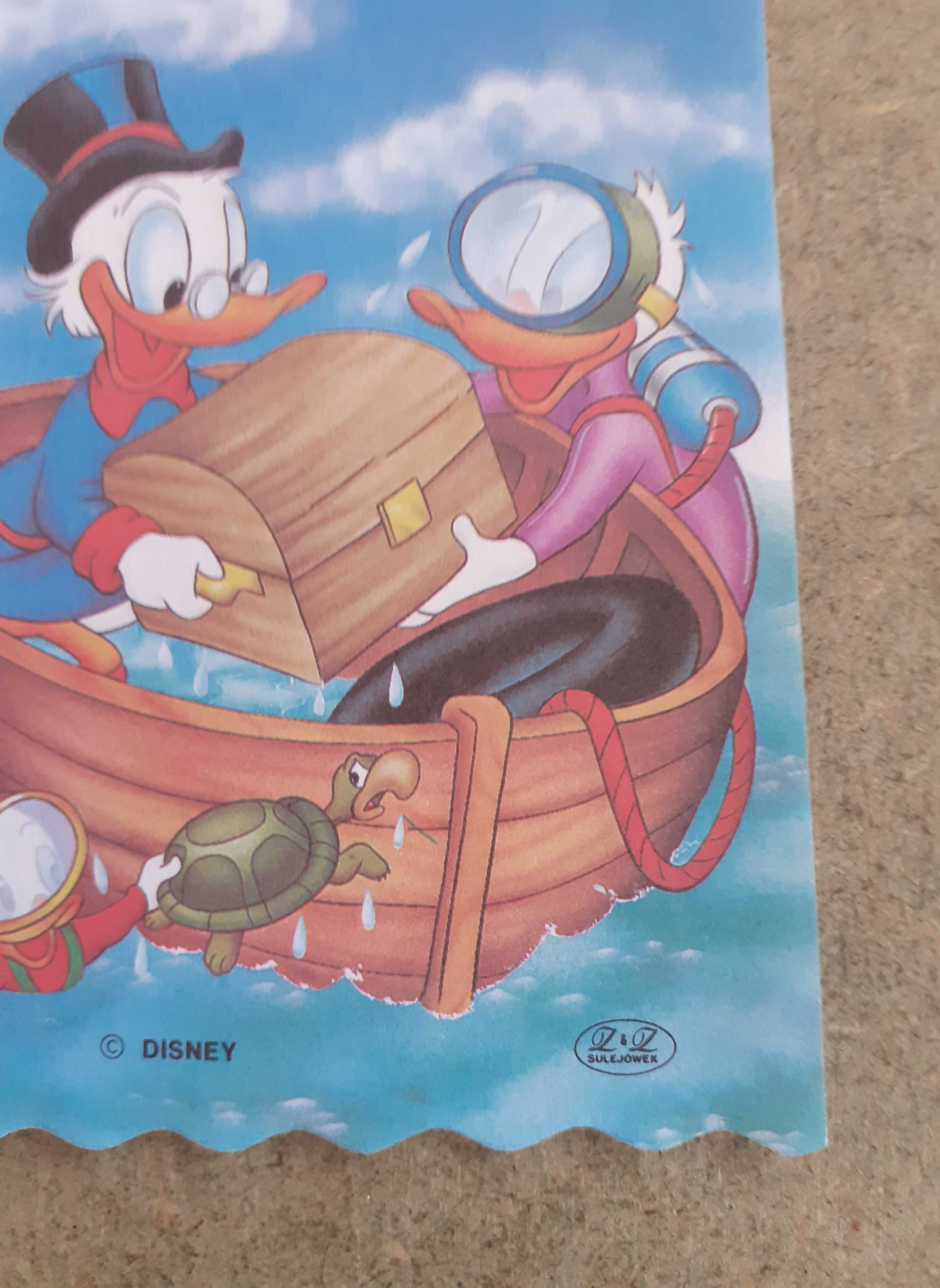 Karteczka kolekcjonerska unikat Sknerus Donald Disney '90s vintage