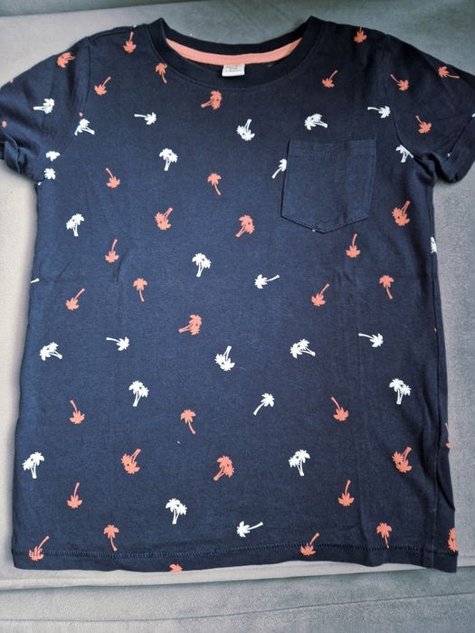 Koszulka granat 128 cm Takko