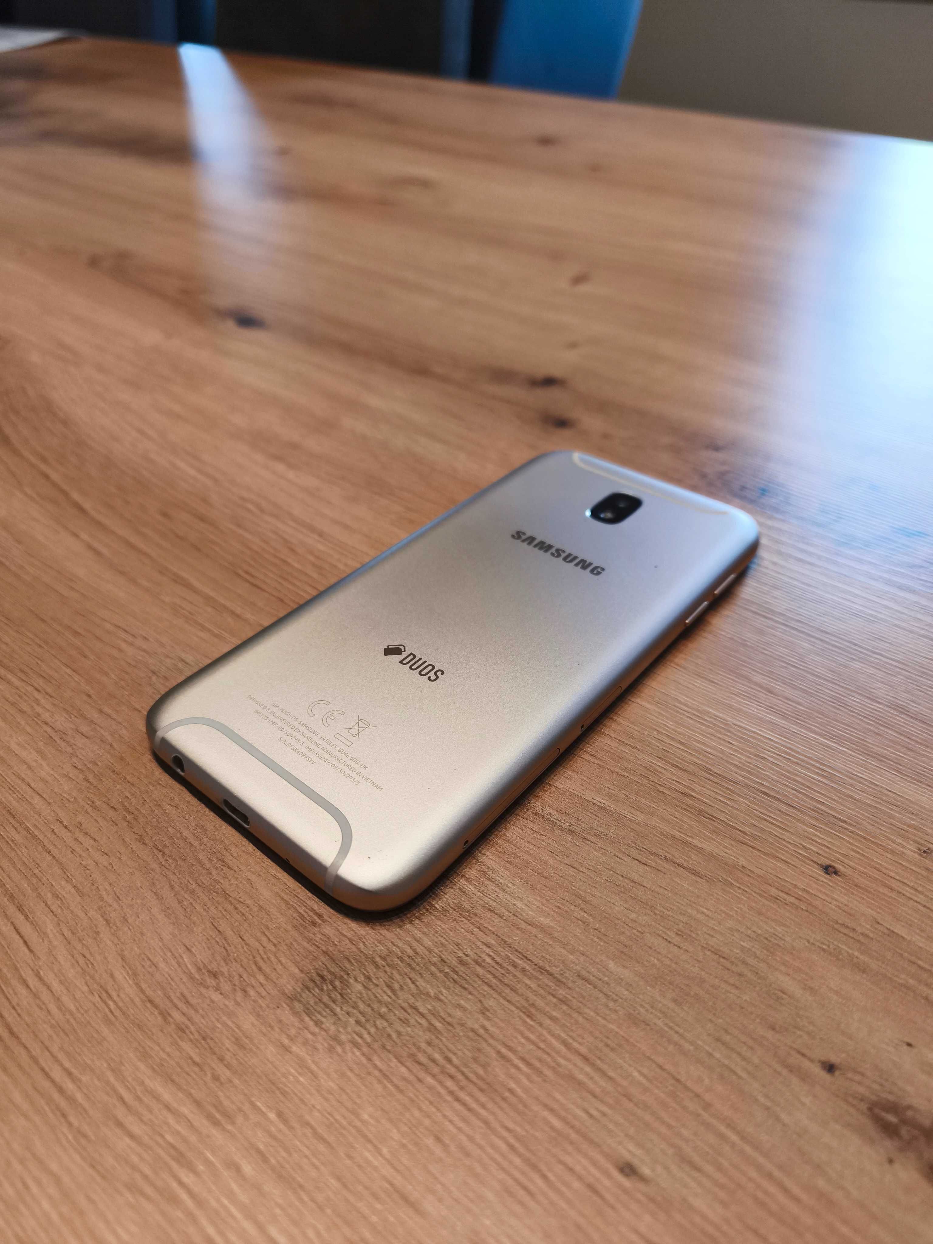 Telefon SAMSUNG GALAXY J5 2017 DS + pudełko_szkło_etui_ładowarka BDB