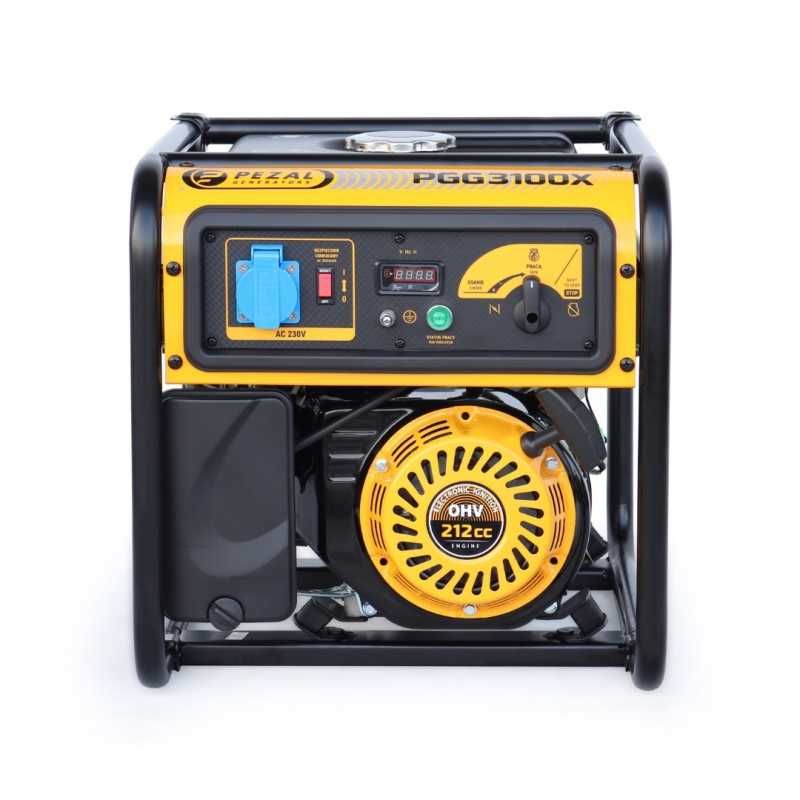 Agregat prądotwórczy PEZAL PGG3100X 3,3kW. AVR. Miedź.