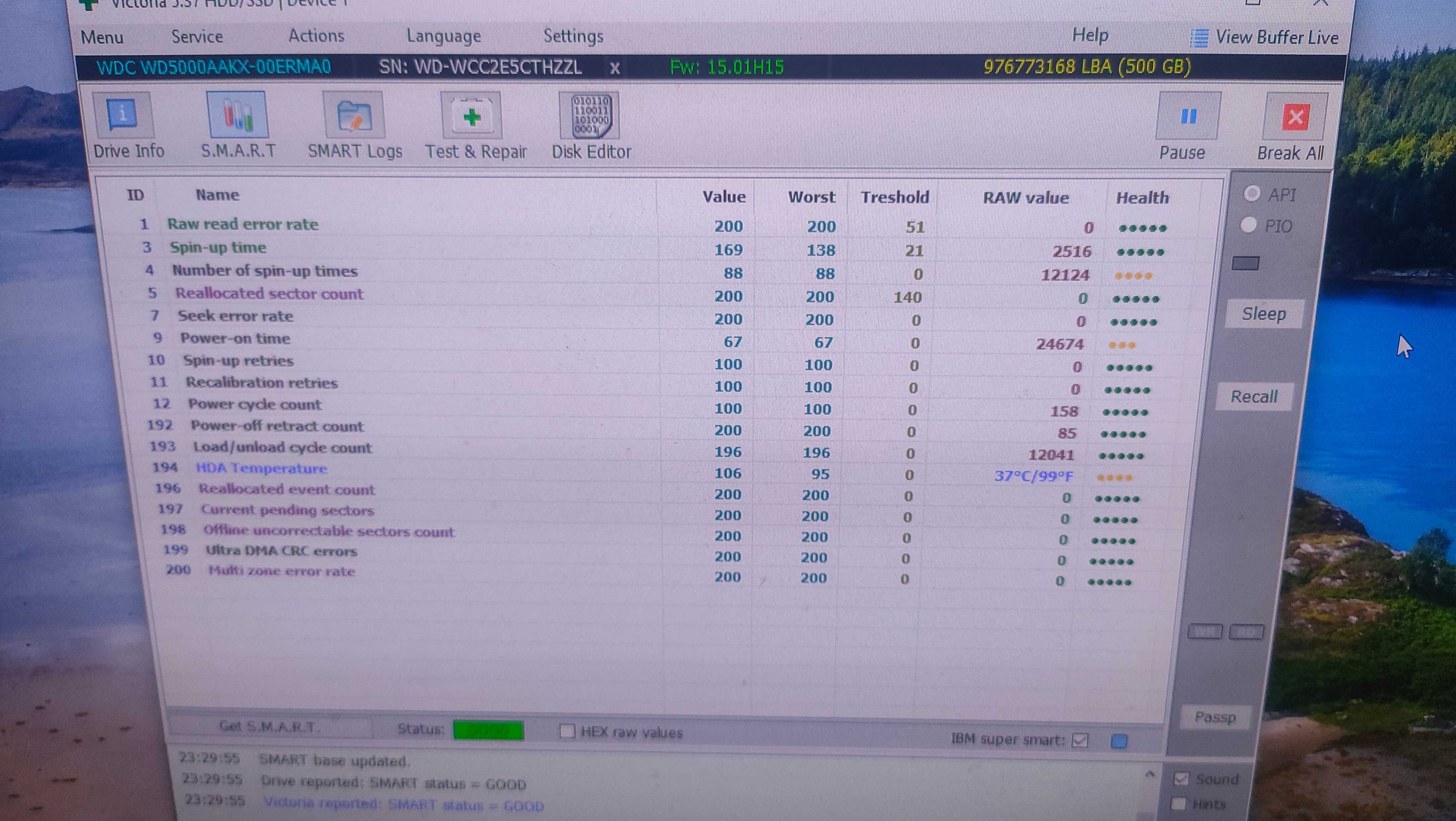 Жесткий диск WD 500Gb WD5000AAKX