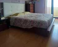 Cama em cerejeira maciça c/cabeceira