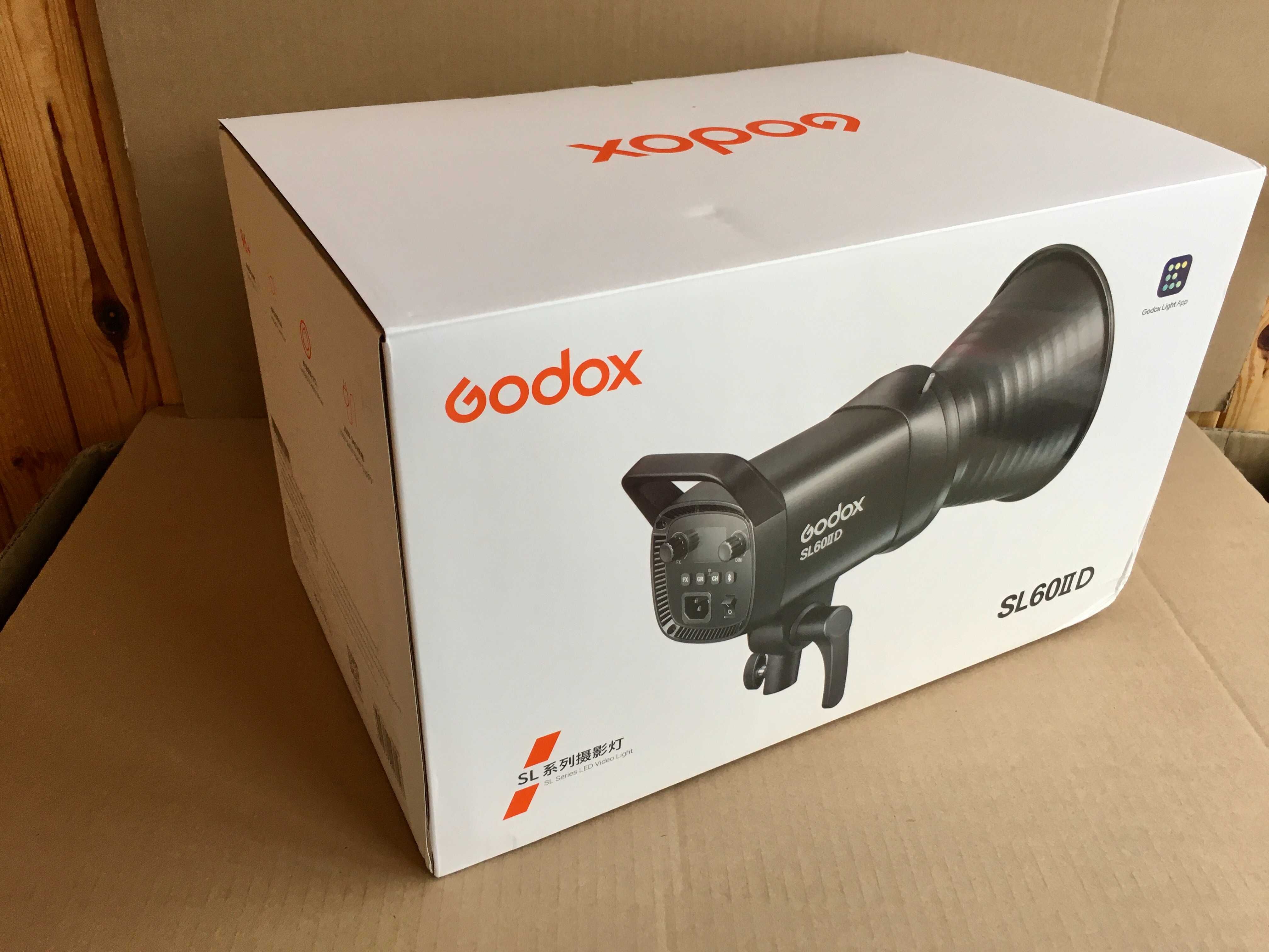 Постоянный свет Godox SL60IID bowens, 5600к освещение для видео