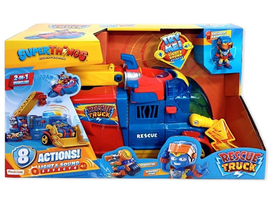 Super Things Rescue Truck - Samochód ratunkowy