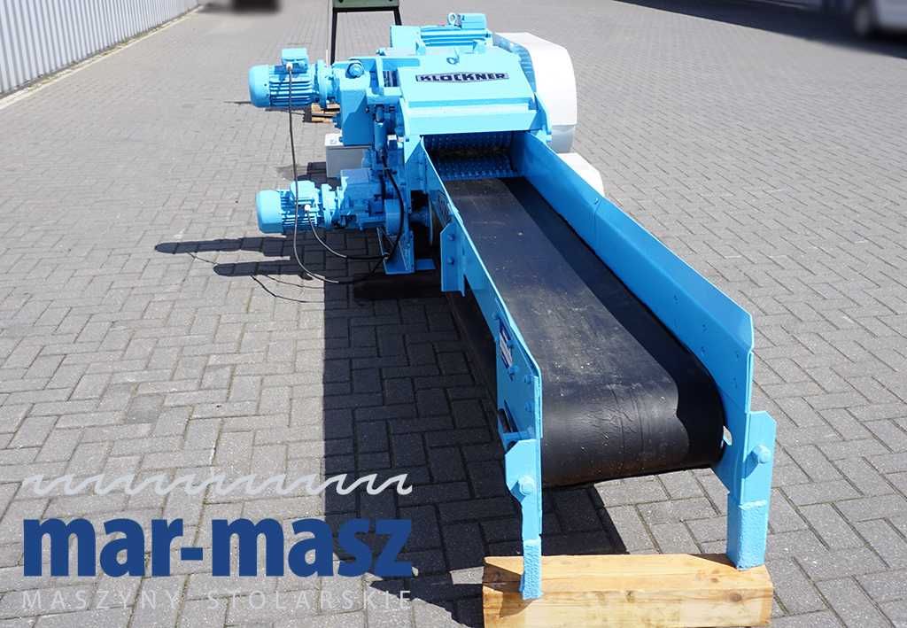 Rębak / Rozdrabniacz KLOCKNER 120x400L 2WT podajnik rozdrabnianie