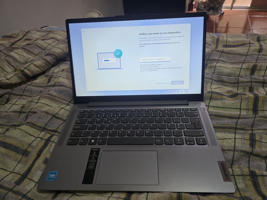 Portatil lenovo com fatura e garantia 3 anos