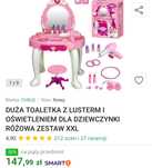 Interaktywna toaletka z krzesełkiem dla dzieci Smyk Chicco baby born