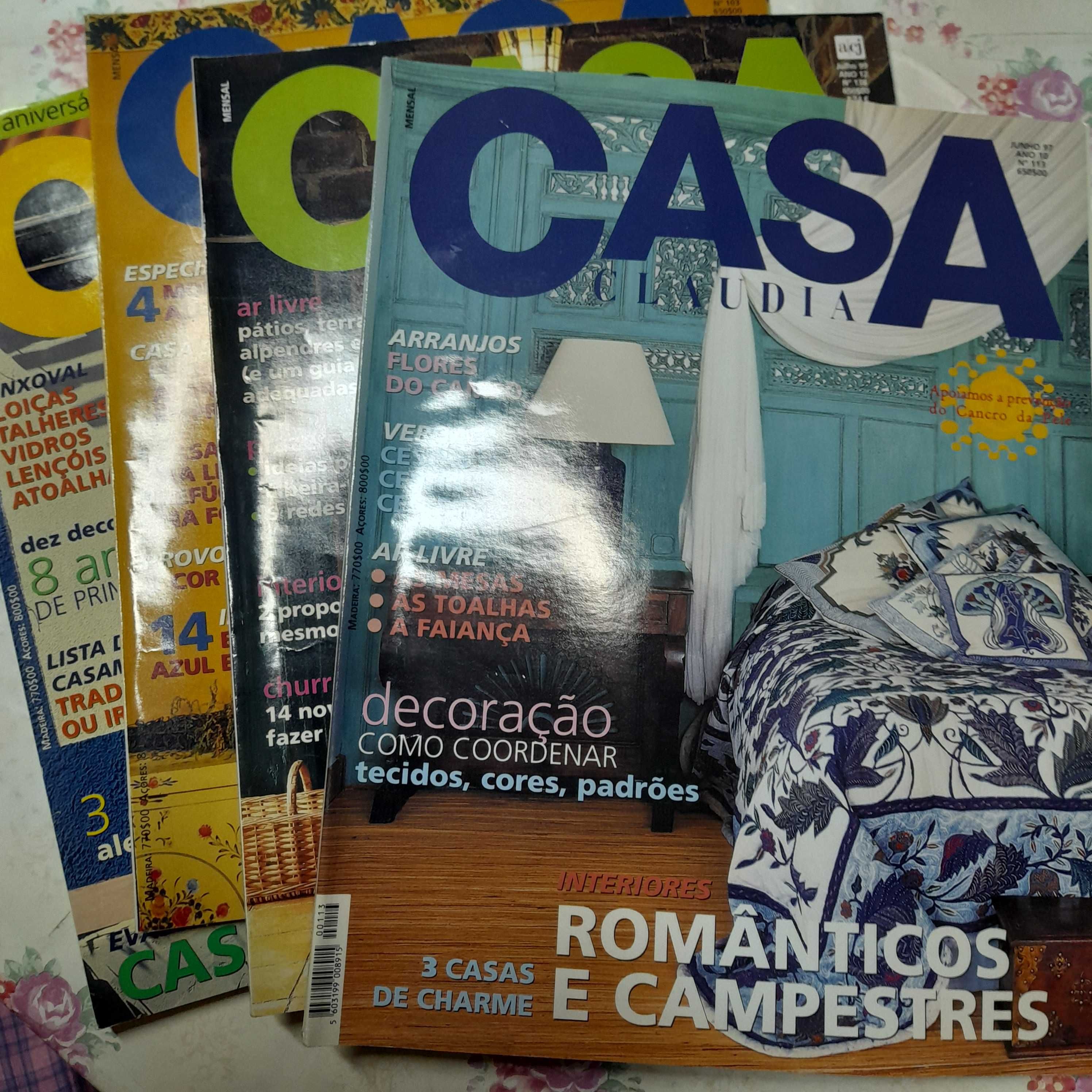 Revistas de decoração de interiores