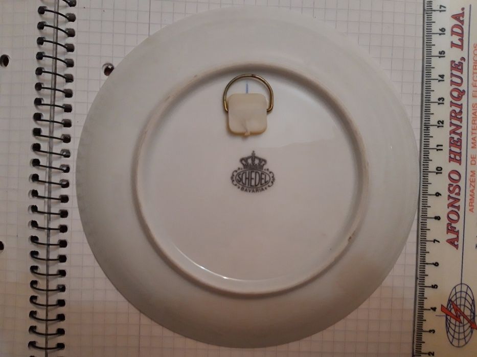 Prato Alemão porcelana Bavaria Berlin