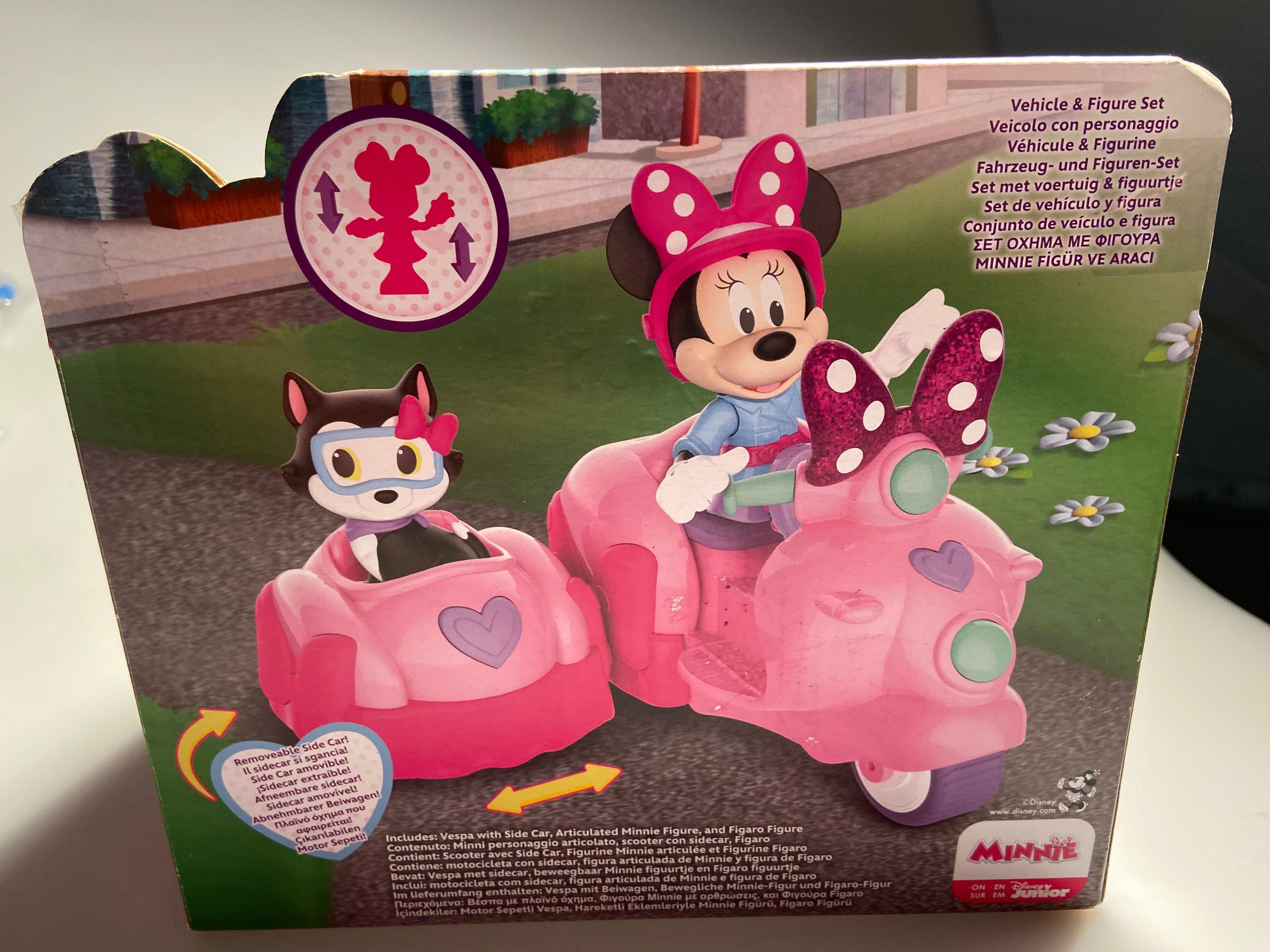 Playset Disney zestaw skuter Vespa figurka Minnie Mouse