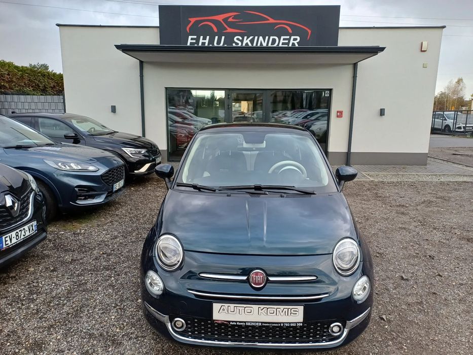 Fiat 500 Panorama *Półskóra *Navi *LED *Tablet *PDC *1 wł *Alu *Gwarancja