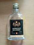 Piersiówka kolekcjonerska Apricot Brandy lata 90-te pusta