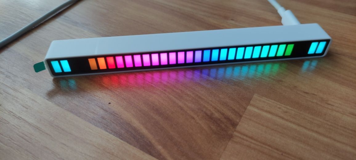 RGB oświetlenie sterowane dźwiękiem
