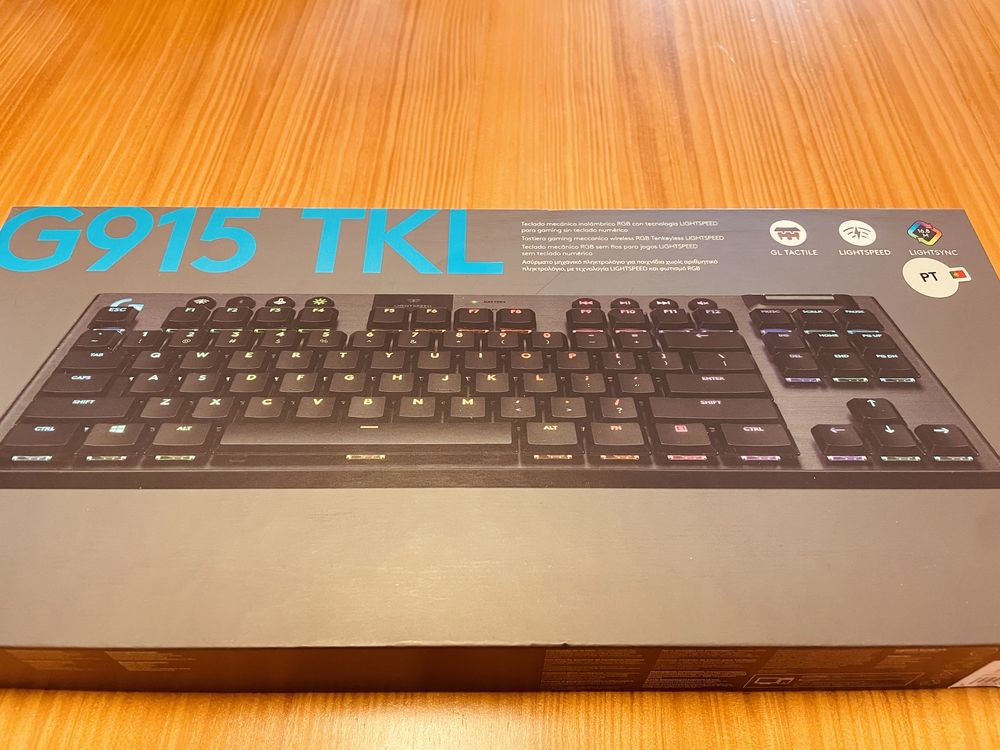 Teclado Gaming Logitech G915 tkl PT-PT