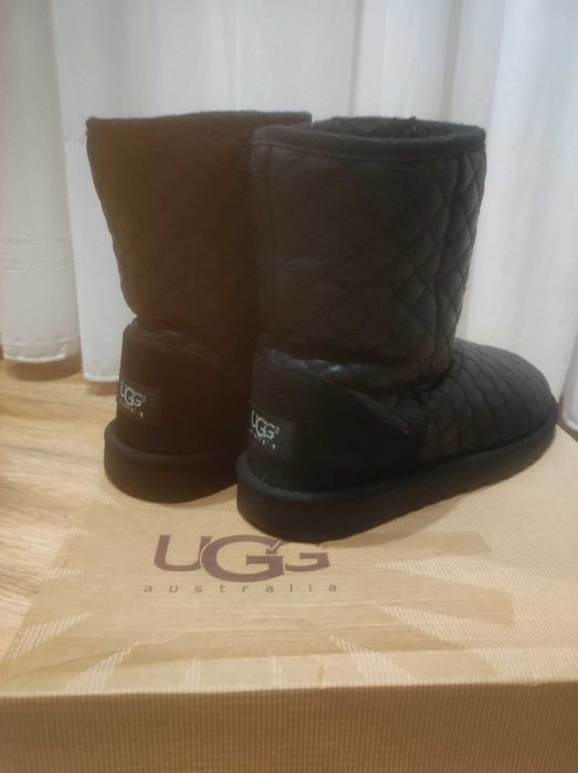 Угги/Ugg australia 39р. siyah deri.