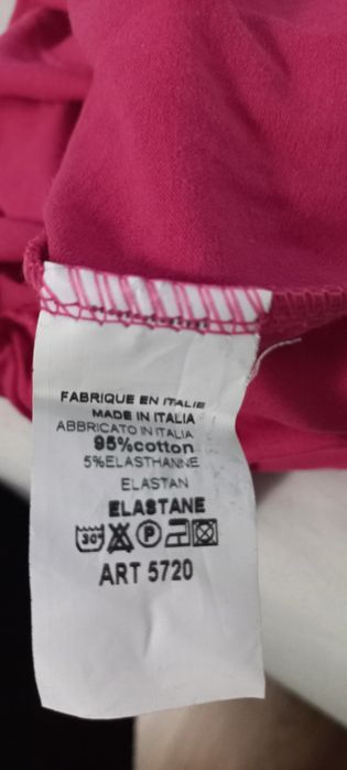 Komplet bawełniany różowy lalka xxl Fashion