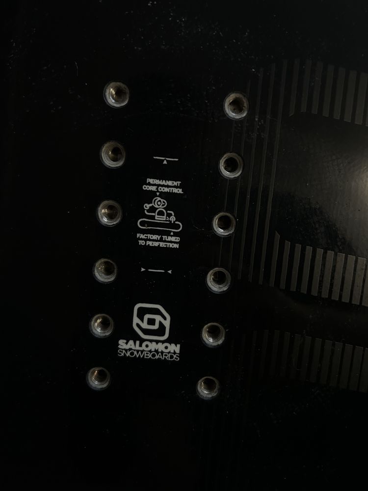 Snowboard salomon burner 166