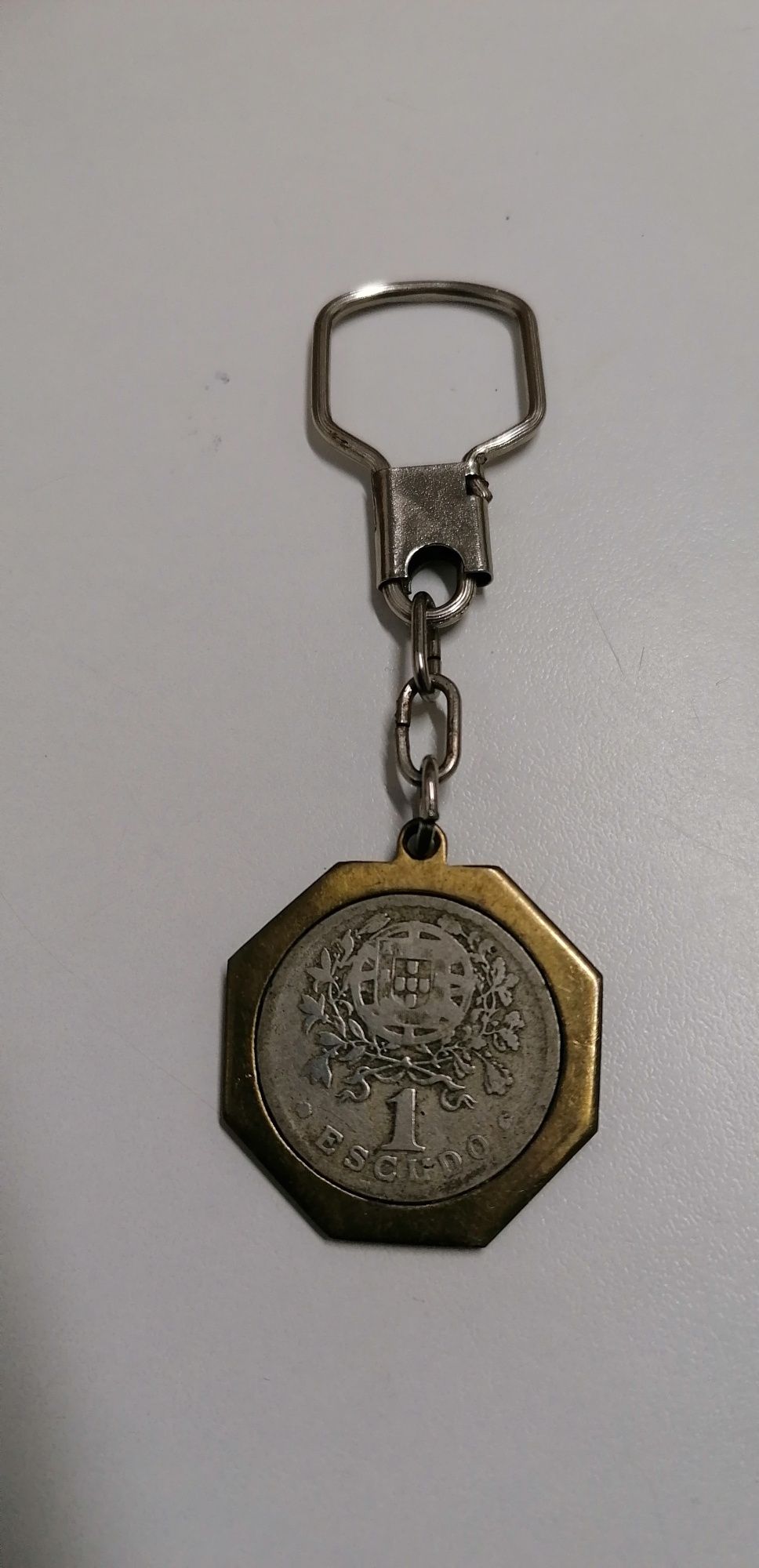 Porta chaves moeda rara escudo 1930