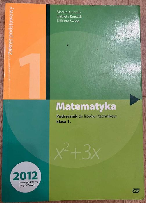 Matematyka 1 PAZDRO Podręcznik Zakres podstawowy