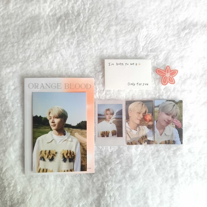 Enhypen Orange Blood Engene Jay Álbum Completo com Photocard
