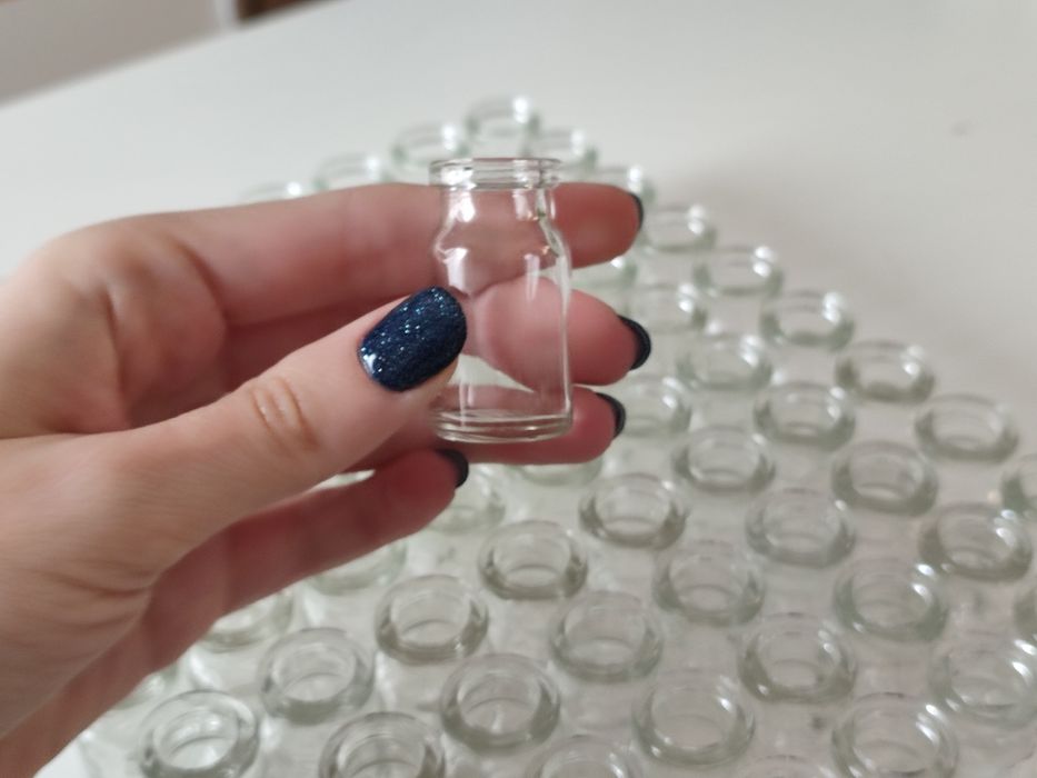 80 mini frascos para lembranças de casamento