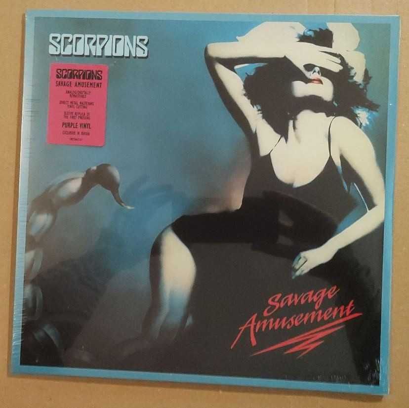 Scorpions ‎– Animal Magnetism, Savage Amusement, Blackout