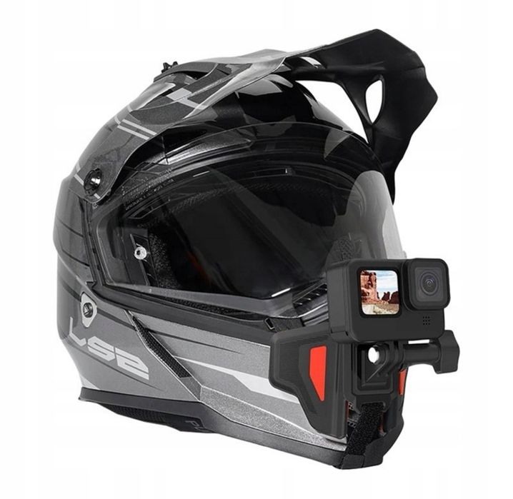 Uchwyt na kask motocyklowy TELESIN do kamer sportowych