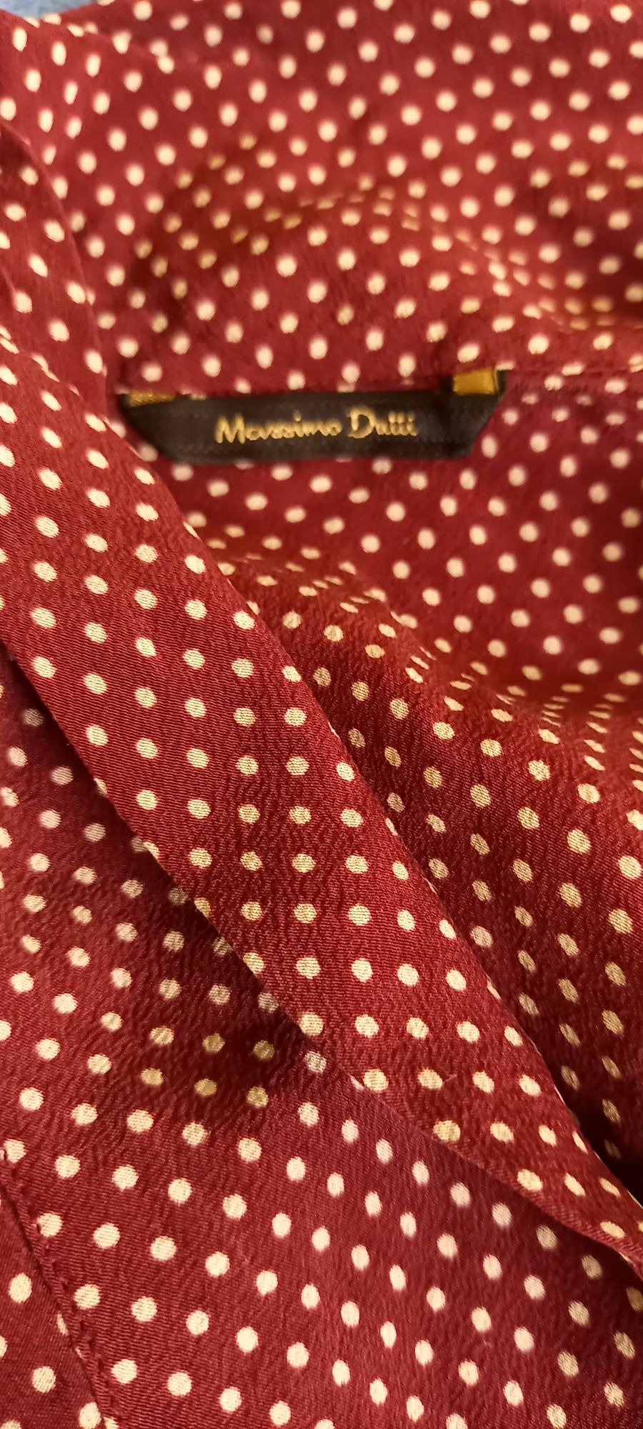 Jedwabna koszula Massimo Dutti s