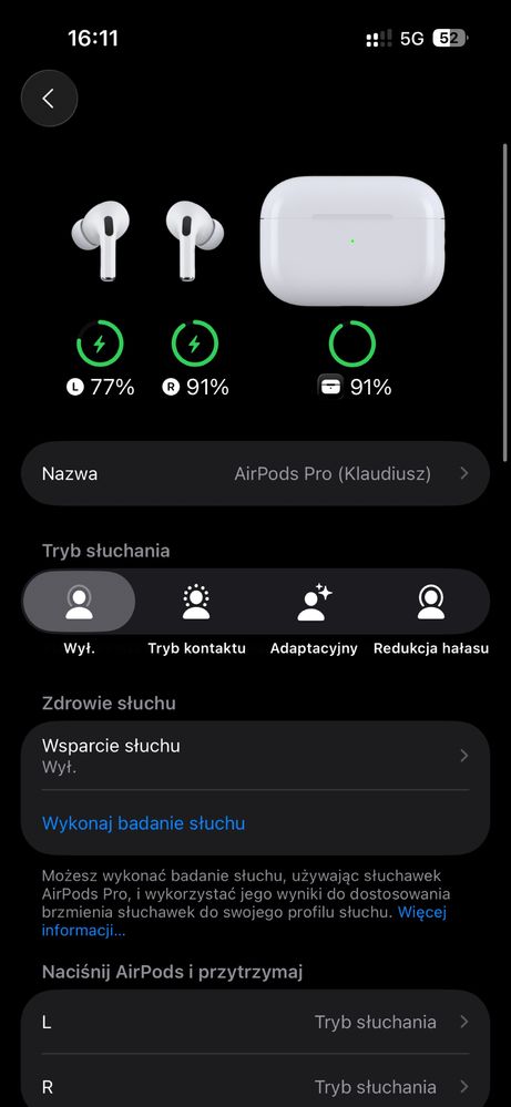 AirPods Pro2, Stan Idealny. Na Gwarancji!