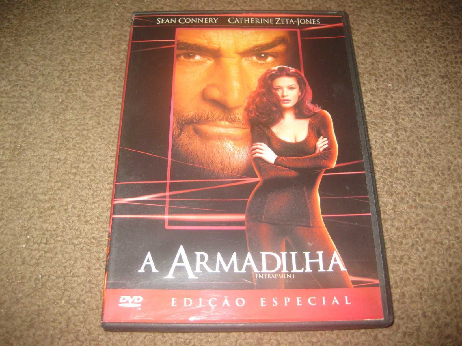 DVD "A Armadilha" com Sean Connery
