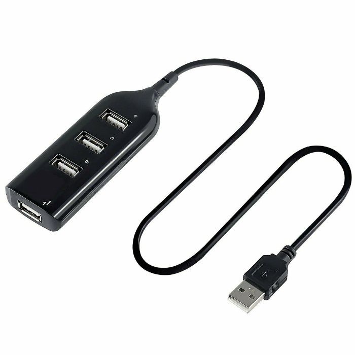 Hub 4 portas USB Desktop Carregador