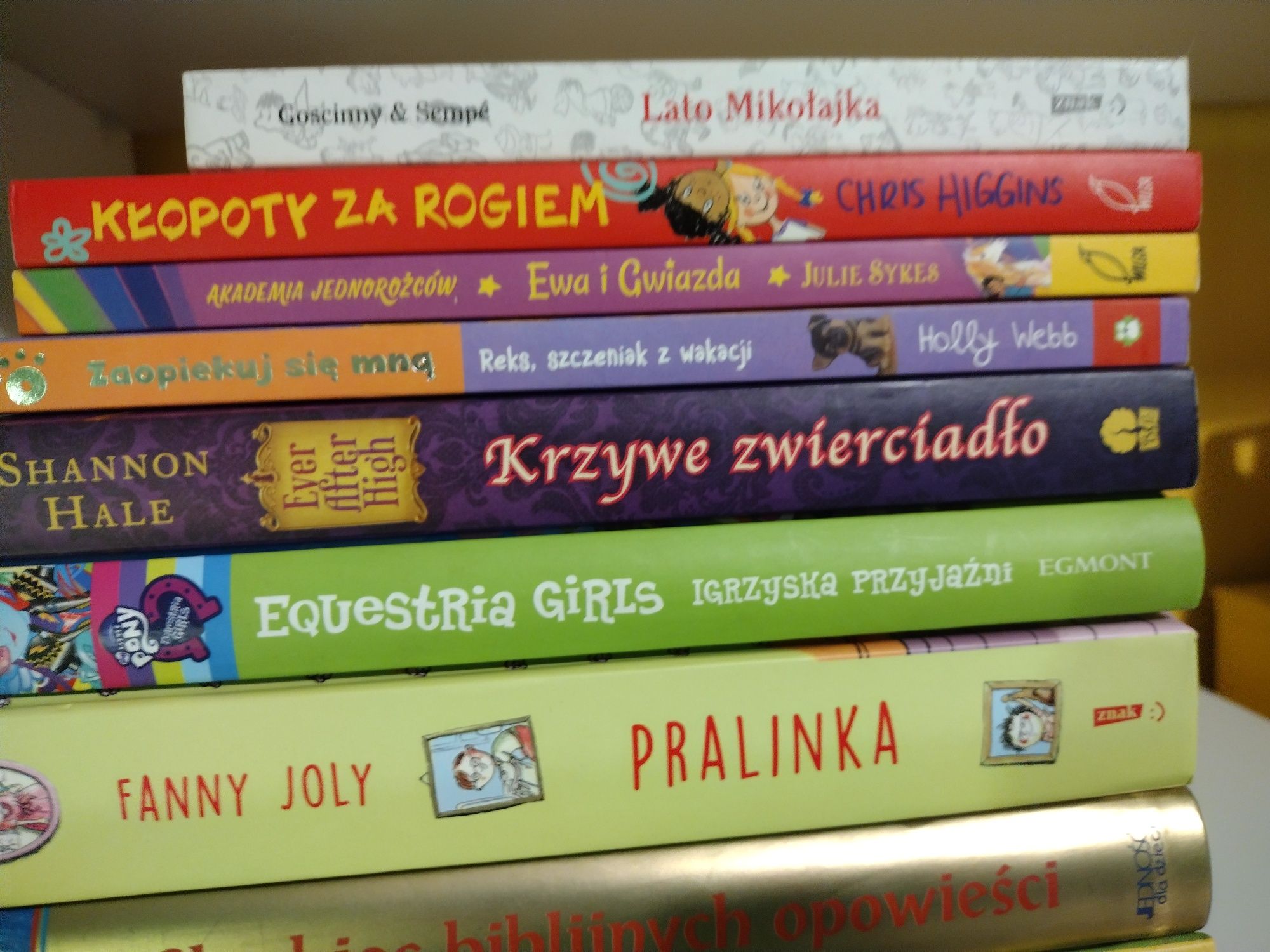 Książki młodzieżowe/ naukowe / dla dzieci