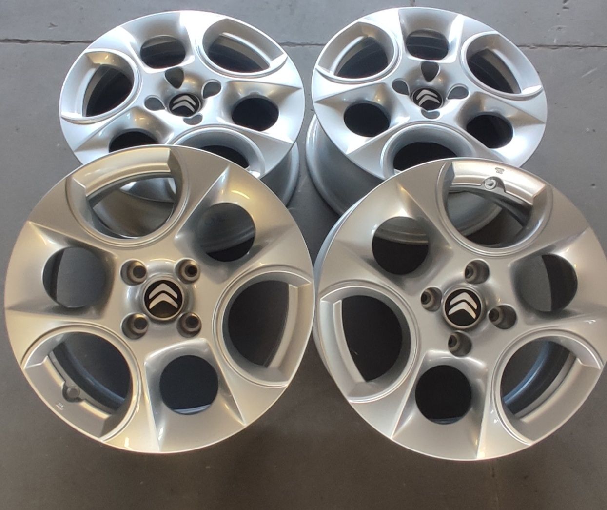 16" 6.5J 4x108 komplet felg Citroen